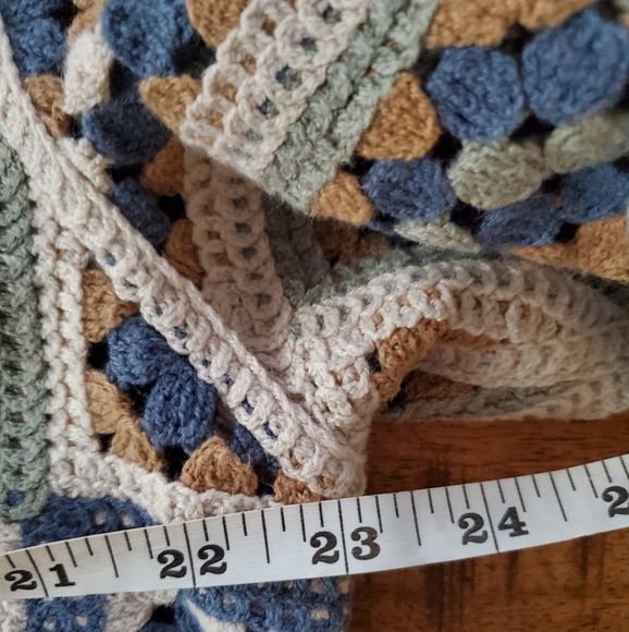 Abercrombie & Fitch Men's Crochet-Style Button-Through Sweater Polo Size Large - Picture 12 of 16